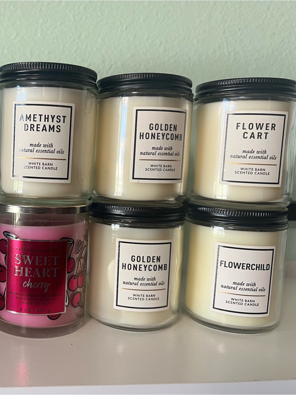 Pick 3 White Barn / BBW Candles